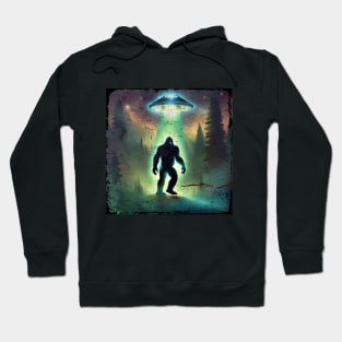 Beam Up Bigfoot Hoodie